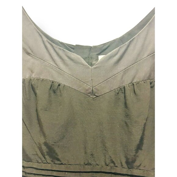 See by Chloé Black Sleeveless Tiered Mini Dress Women’s Size 8 – Made in Tunisia - Picture 8 of 13